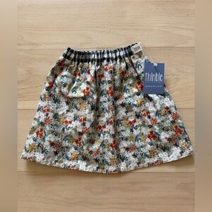 NWT Thimble Collection Reversible Skirt in Meadow